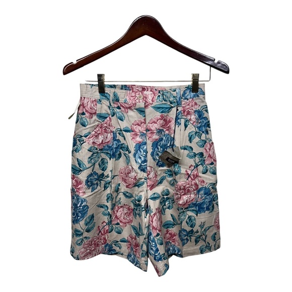 Vintage Woolrich Linen & Cotton Summer Set Medium Floral Breathable - Picture 8 of 8